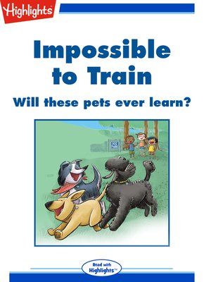cover image of Impossible to Train